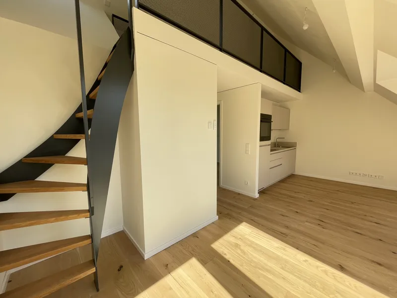 Zweizimmerwohnung mit Einbahuküche und Galerie — photo 1